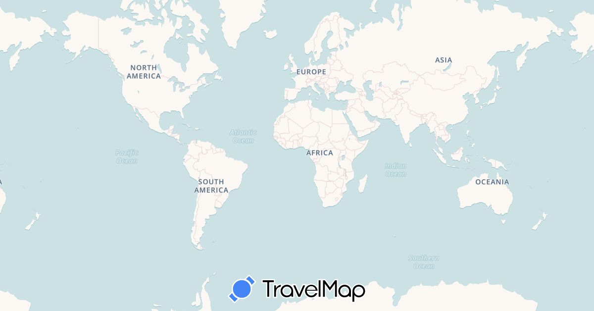 TravelMap itinerary: driving in Canada, Spain, France, Iceland, Japan, Netherlands, Portugal, Turkey, United States (Asia, Europe, North America)